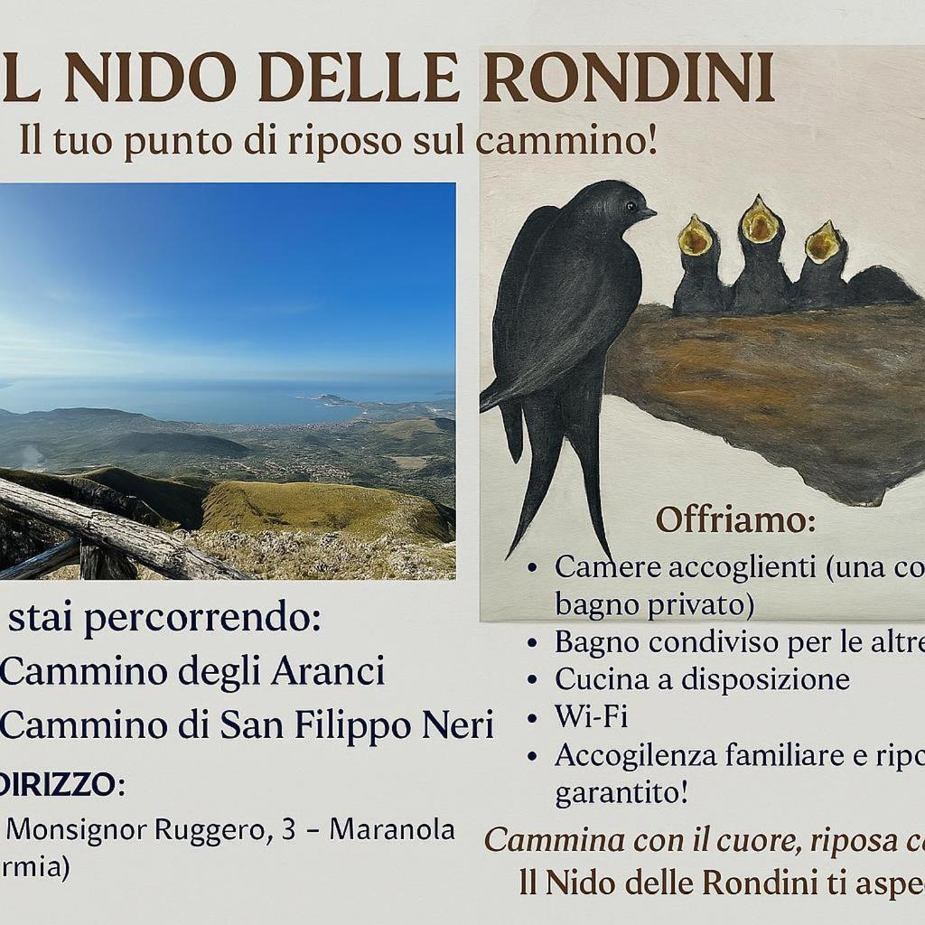 포르미아 Il Nido Delle Rondini 아파트 외부 사진